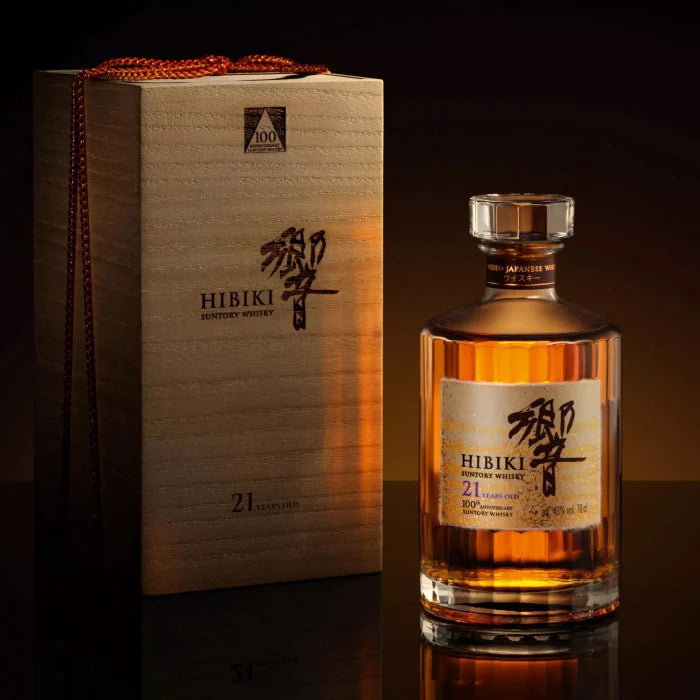 Hibiki 21 Year Old Mizunara Suntory 100th Anniversary 70cl 43% abv