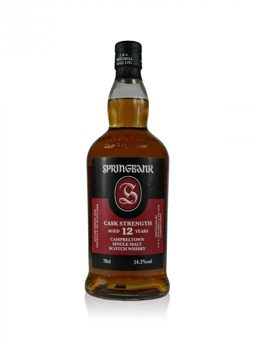 Springbank 12 Year Old Cask Strength 70cl 54.1% abv