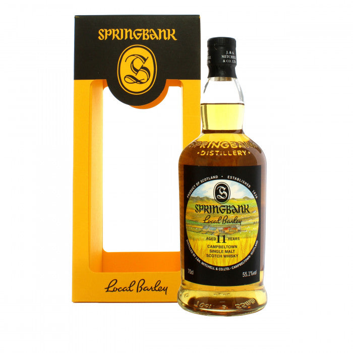 Springbank 11 Year Old Local Barley 70cl 55.1% abv