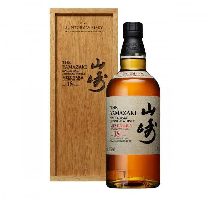 Yamazaki 18 Year Old Mizunara Japanese Oak 2025 Release 70cl 48% abv